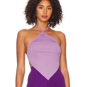 Camila Coelho June Top in Lilac NWOT Size Small